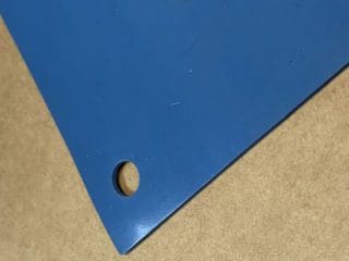 blue metal detectable nitrile rubber