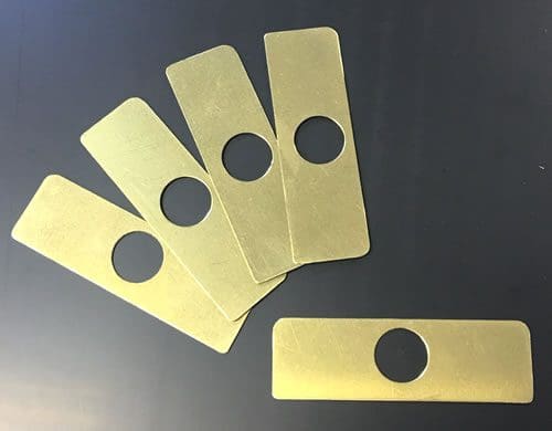 brass shim material