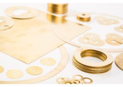 Brass shim washers