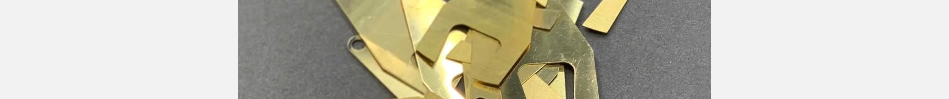 Copper and brass laser cutting service Copper and brass laser cutting service