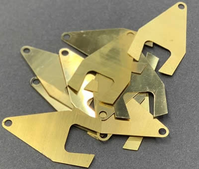 Copper and brass laser cutting service Copper and brass laser cutting service