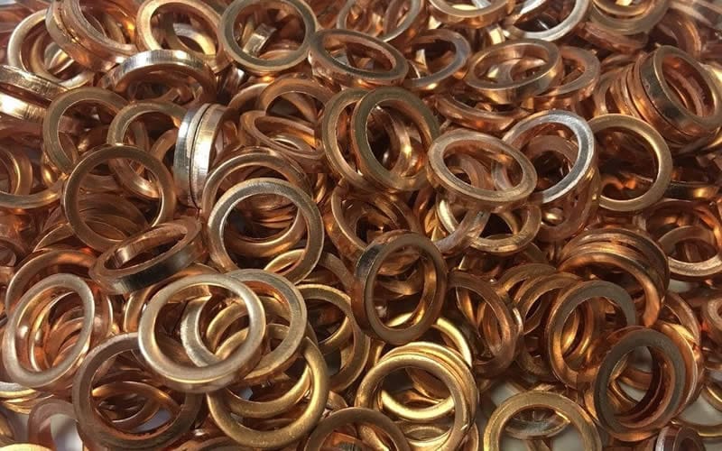 copper shim washers supplier